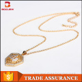 Alibaba latest pendants fashion egypt pendant two color plated gold and silver allah pendant necklace